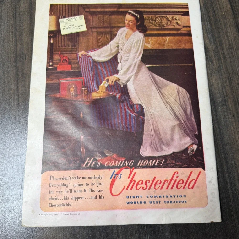 Our Navy Magazine Mid-November 1944 V-Mail Fleet Post‎ Office WWII Era